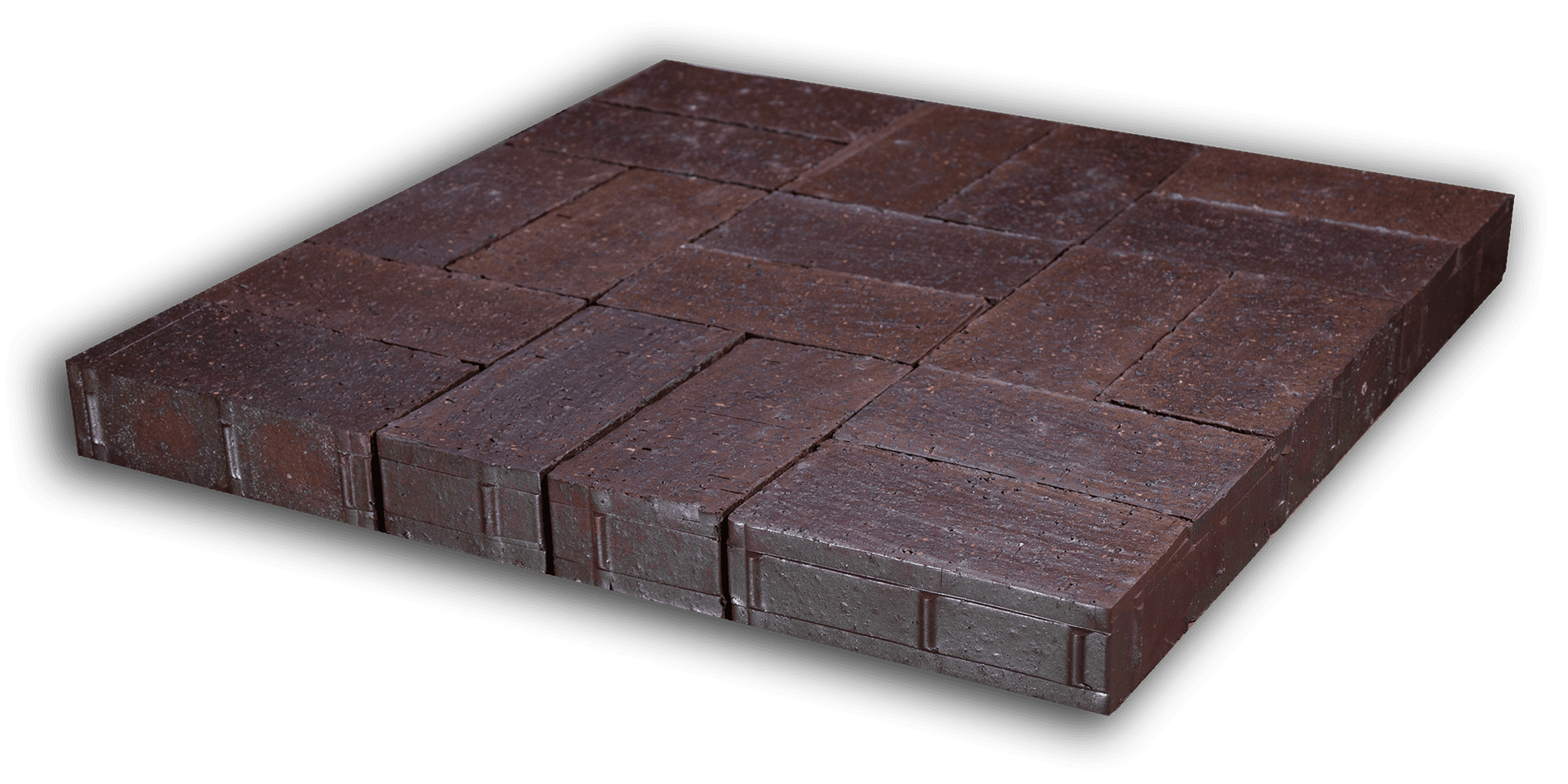 Medium Ironspot #46 colored brick, in the colorGroup Red Brick, Burgundy Brick. The product is clay brick.