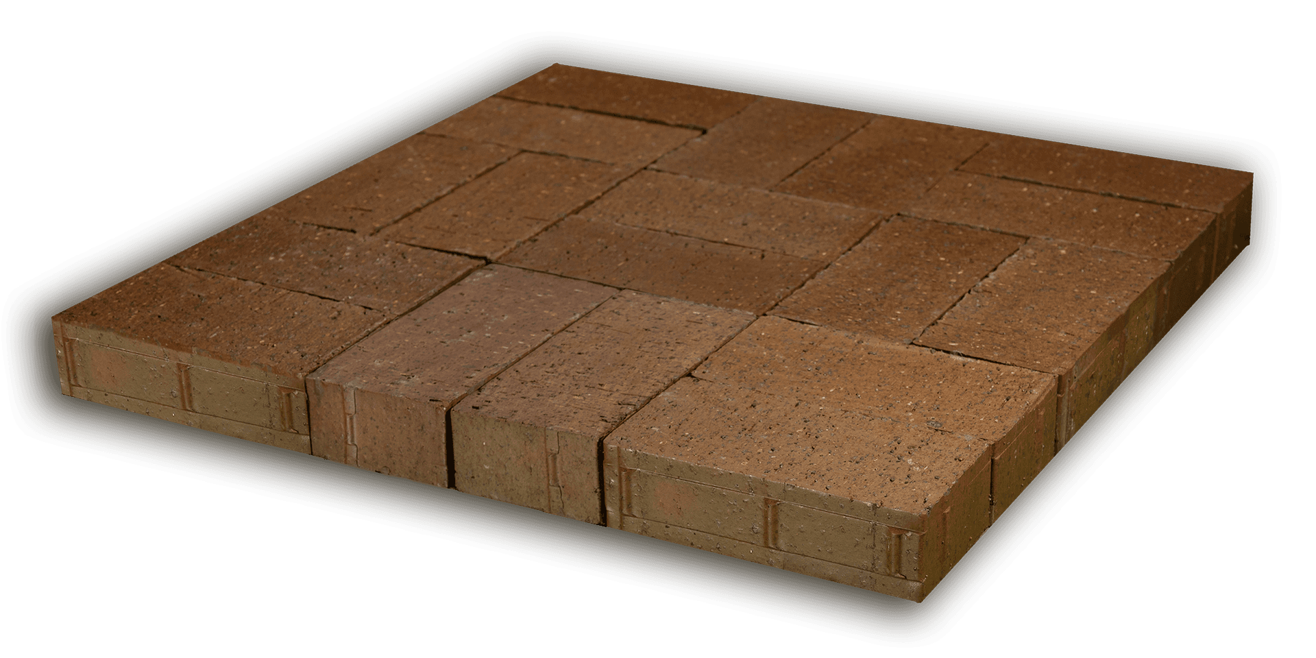 Medium Ironspot #77 colored brick, in the colorGroup Tan Brick, Brown Brick, Orange Brick. The product is clay brick.