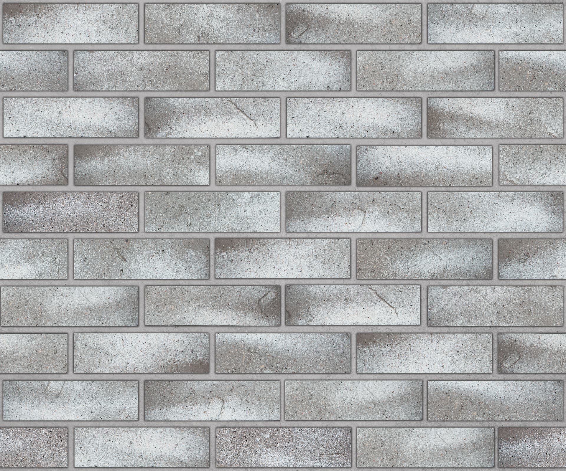 Snowdrift colored brick, in the colorGroup Gray Brick, White Brick, Cream Brick, Buff Brick. The product is clay brick.