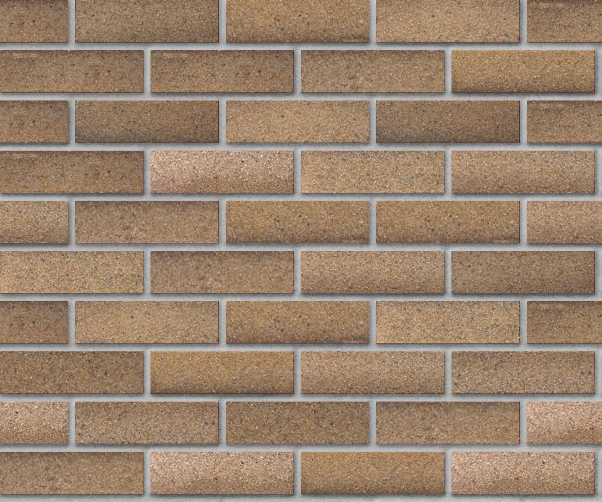Sahara Sands colored brick, in the colorGroup Tan Brick, Brown Brick, Orange Brick. The product is clay brick.